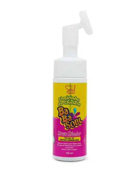 Mousse Micelar – Baba Soul Cheirinho de Frutas Vermelhas – 150ml