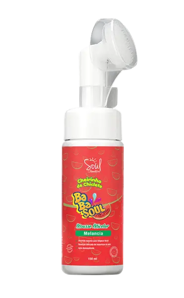 Mousse Micelar – Baba Soul Cheirinho de Chiclete Melancia – 150ml